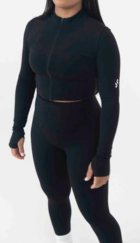 Midnight Blue S+S Cropped Sweater